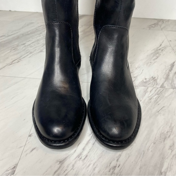 New! Born Shaunie Black Leather Riding Boot 6 1/2 M - Picture 12 of 15